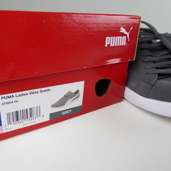 Puma Suede Leather Vikky Sneaker Shoes NIB Women’s - Picture 7 of 7
